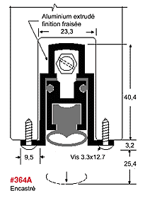 Seuil de porte double isolant Fong, excluseur de porte anti-froid,  excluseur de tirage de porte à double isolation, excluseur de courant d'air  anti-bruit, Wa